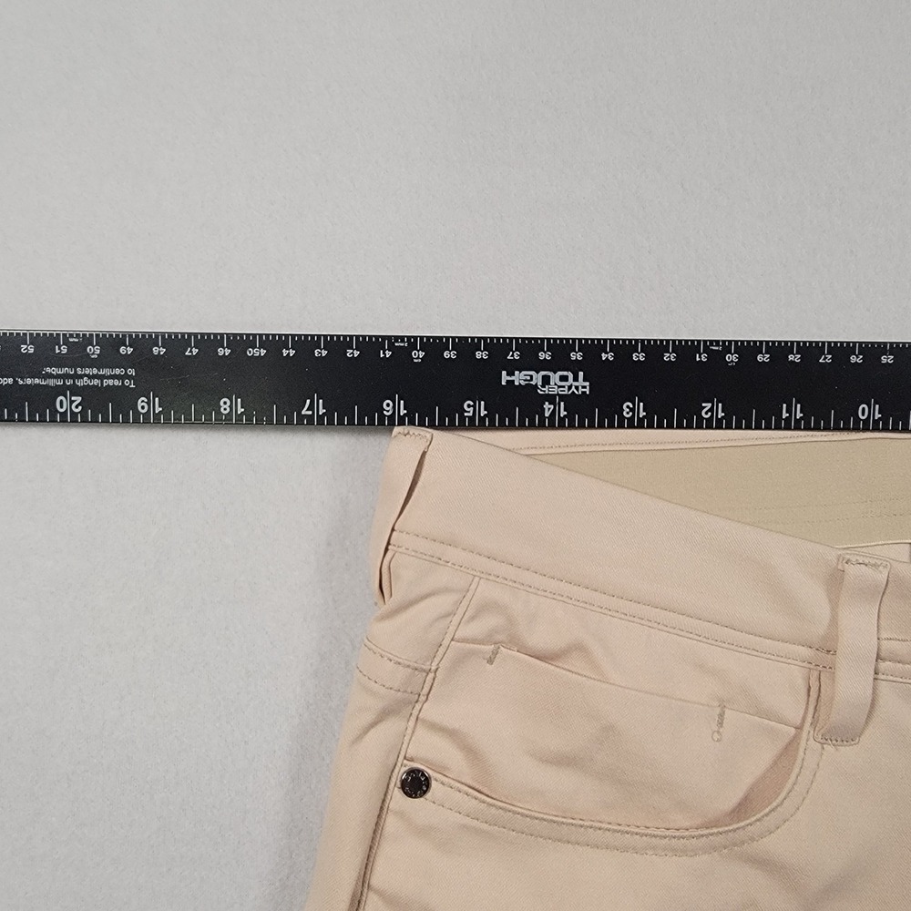 Collars & Co Velocity Performance Pants Mens 32x32 Beige Slim Nylon Blend Golf - Picture 6 of 13